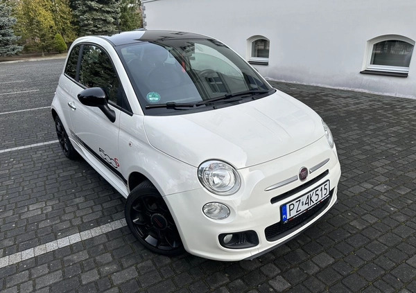Fiat 500 cena 29900 przebieg: 135000, rok produkcji 2013 z Poznań małe 631